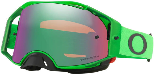 Oakley Airbrake Prizm Motocross Goggles Green/Black