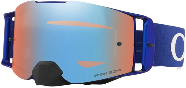 Oakley Front Line Prizm Motocross Goggles Blue/White