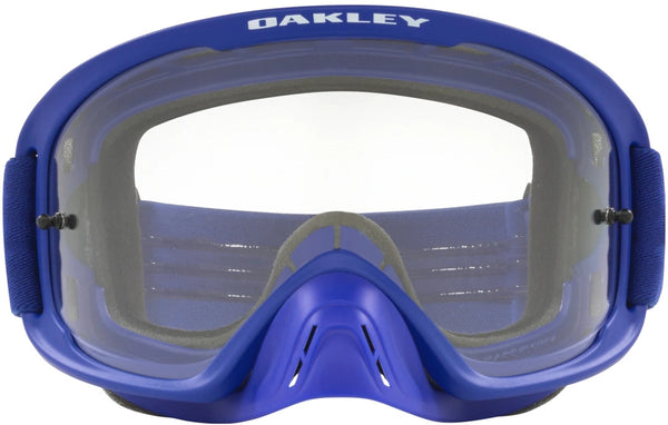 Oakley O Frame 2.0 Pro Clear Motocross Goggles Blue/White