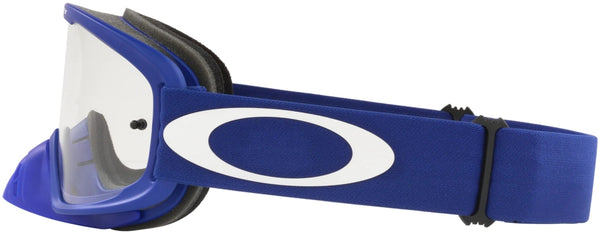 Oakley O Frame 2.0 Pro Clear Motocross Goggles Blue/White