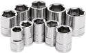 PERFORMANCE TOOL 工具 3/8" Metric Socket Set