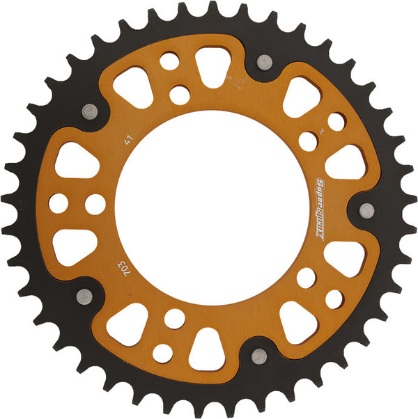SUPERSPROX 链轮 REAR STEALTH SPROCKET ALU/STL 41T-520 GLD BMW