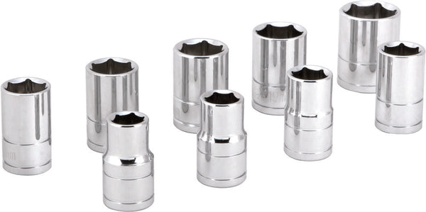 PERFORMANCE TOOL 工具 1/2" Metric Socket Set