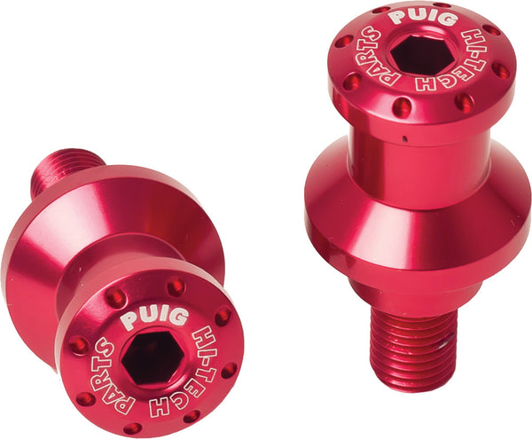 PUIG 车身 SWINGARM SPOOLS HI-TECH 6MM 红 2/PK