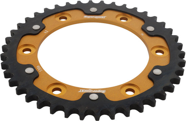 SUPERSPROX 链轮 REAR STEALTH SPROCKET ALU/STL 42T-530 GLD HON