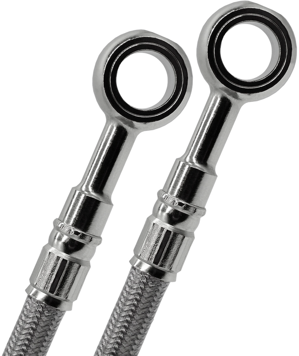 GALFER 刹车 BRAKE LINES SS FRONT/REAR 5 LINE SIL SUZ