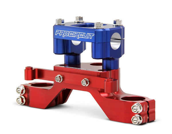 Pro Circuit Honda Top Clamp With BAR Mount HON