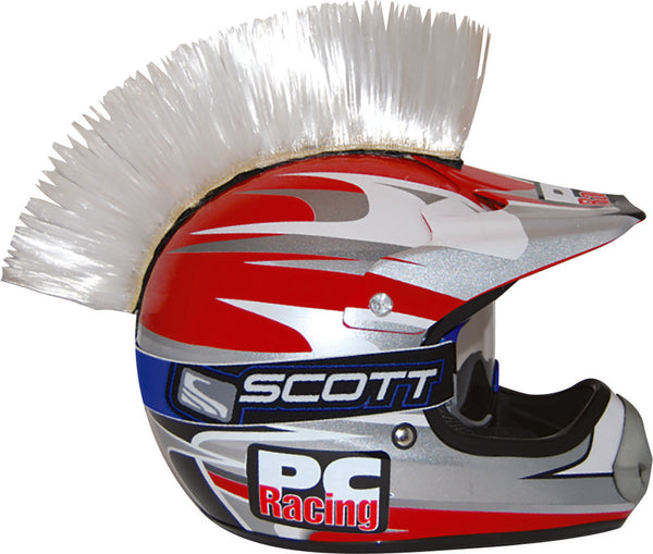 PCRACING 头盔附件 Helmet Mohawk White