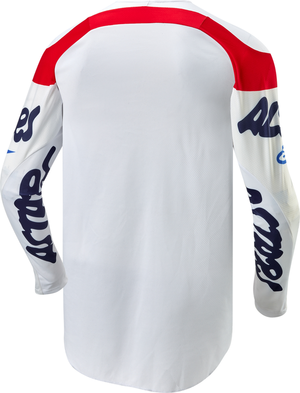 Alpinestars 骑行衣 Racer Hana Jersey Men's White/Multicolor