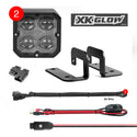 XK GLOW 照明 20W RGB POD Lights