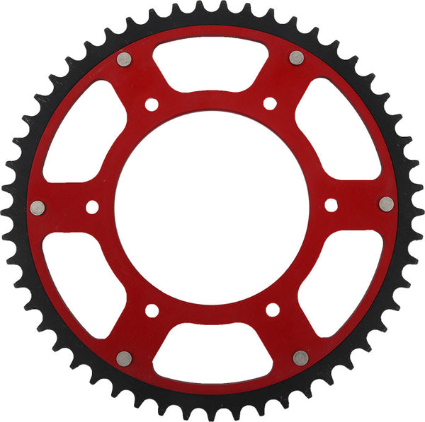 SUPERSPROX 链轮 REAR STEALTH SPROCKET ALU/STL 52T-520 红 HON