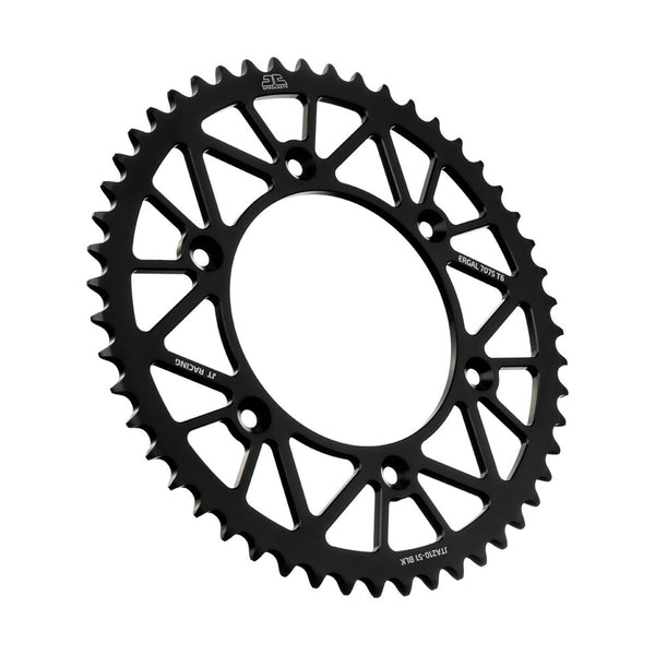 JT 链轮 REAR RACELITE SPROCKET ALUM 51T-520 黑 BETA/HON
