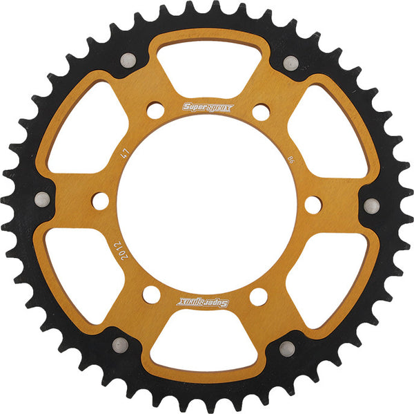 Supersprox 后链轮 Rear Stealth Sprocket ALU/STL 45T-530 GLD TRI