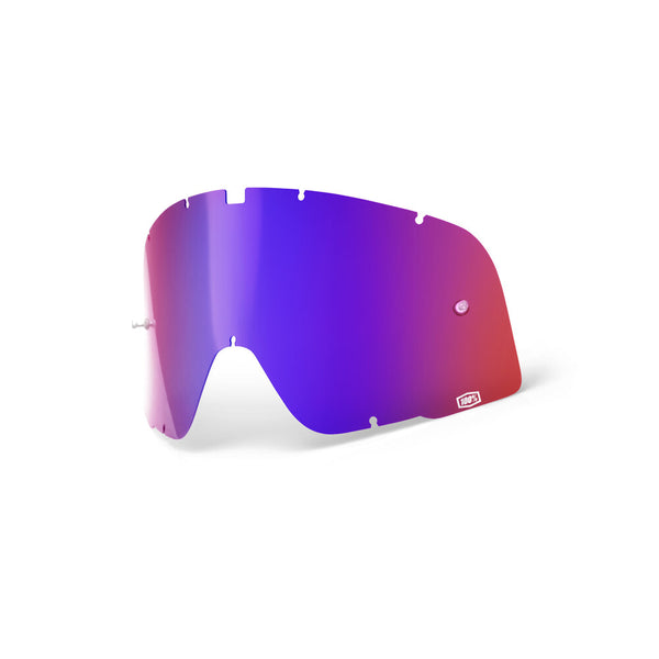 100% Barstow 镜片 Barstow Replacement Lenses and Accessories Red Mirror/Blue