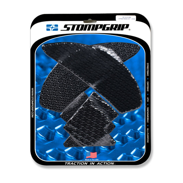 Stompgrip Yamaha Tank Pad Kit Icon Black