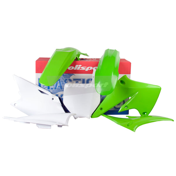 Polisport 车身塑料套件 Kawasaki Complete Kit Kawasaki KX250F(04-05) OEM Color