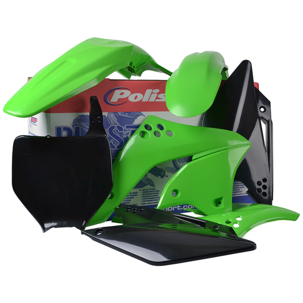 Polisport 车身塑料套件 Kawasaki Complete Kit Kawasaki KXF250(06-08) OEM Color