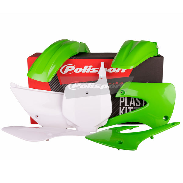 Polisport 车身塑料套件 Kawasaki Complete Kit Kawasaki KX85(01-13) OEM color(11-12)