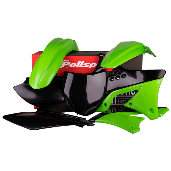 Polisport 车身塑料套件 Kawasaki Complete Kit Kawasaki KX250F(09-12) OEM color(12)