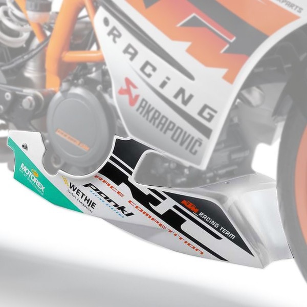 KTM RC 390 Fiberglass Belly Pan 90508920044