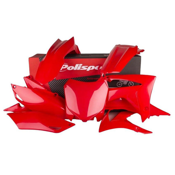 POLISPORT 车身塑料套件 红
