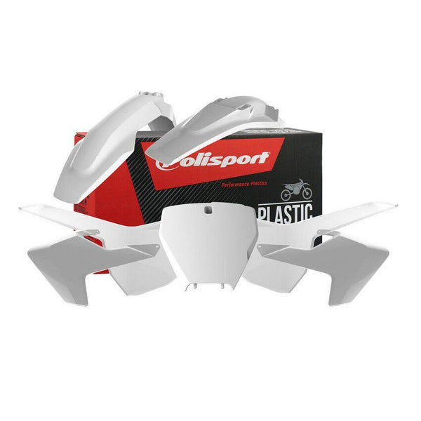 Polisport 车身塑料套件 白