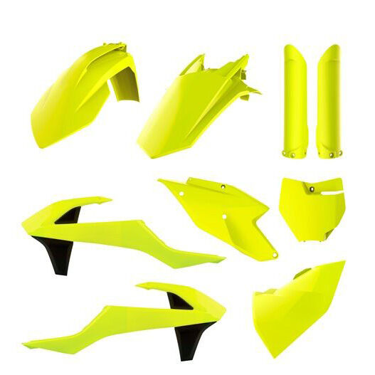 POLISPORT 车身塑料套件 FLO 黄
