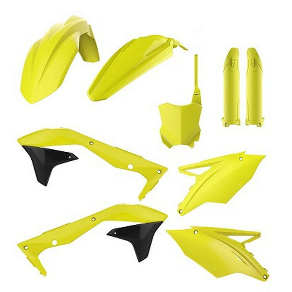 POLISPORT 车身塑料套件 KAW 荧光黄