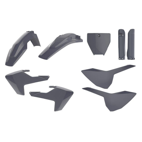POLISPORT 车身塑料套件 NARDO 灰 HUS FC/TC