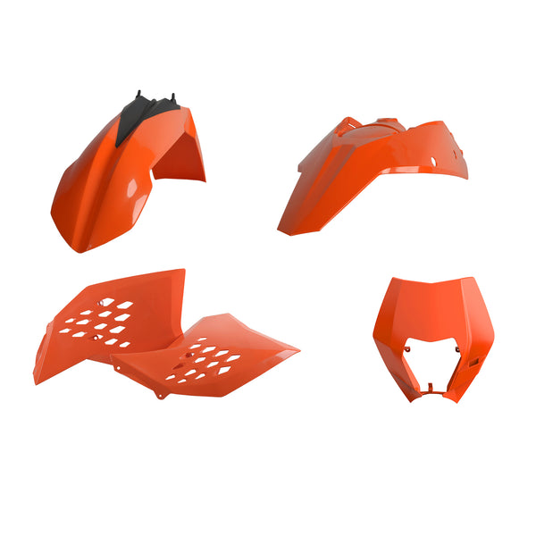 Polisport 车身塑料套件 KTM Complete Kit KTM EXC/EXC-F/XC-W/XCF-W (08-011) w/ Mask