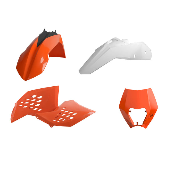 Polisport 车身塑料套件 KTM Complete Kit KTM EXC/EXC-F/XC-W/XCF-W (08-11) w/ Mask