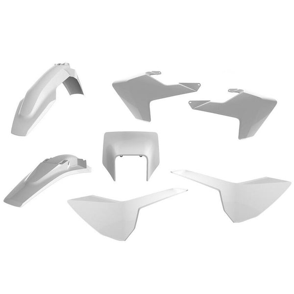 POLISPORT 车身塑料套件 WITH MASK 白 HUS