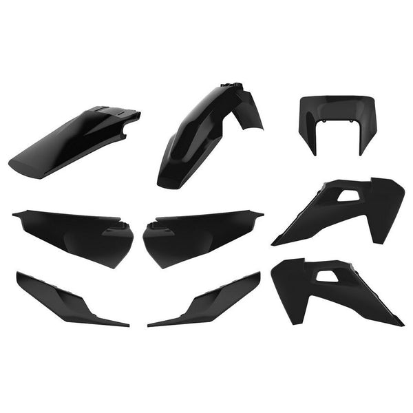 POLISPORT 车身塑料套件 黑 HUS