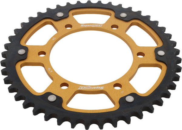 SUPERSPROX 链轮 REAR STEALTH SPROCKET ALU/STL 45T-530 GLD YAM