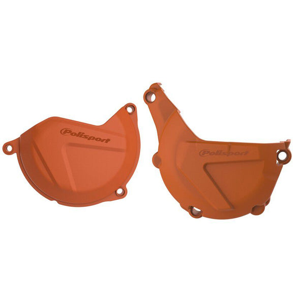 POLISPORT 点火离合边盖 橙 KTM/HUS
