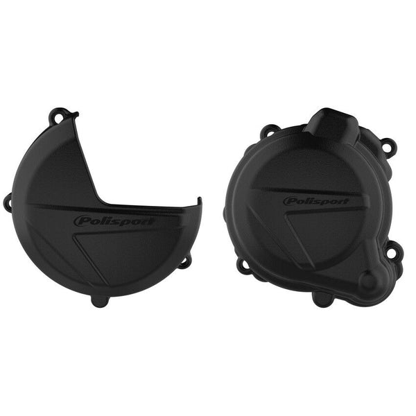 POLISPORT 点火离合边盖 黑 BETA