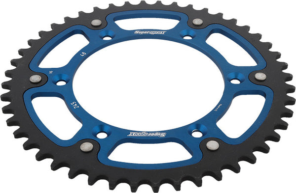 SUPERSPROX 链轮 REAR STEALTH SPROCKET ALU/STL 48T-520 蓝 YAM