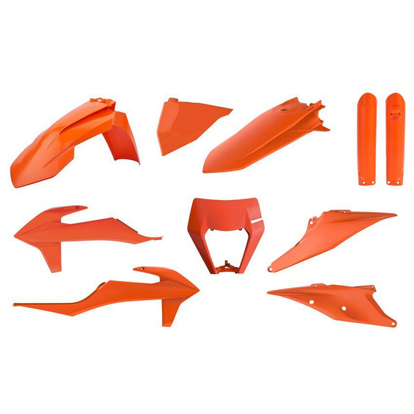POLISPORT 车身塑料套件 橙 KTM