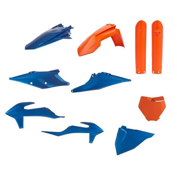POLISPORT 车身塑料套件 蓝 METAL FLOW KTM