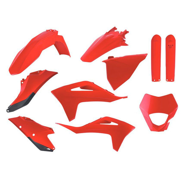 POLISPORT 车身塑料套件 RED