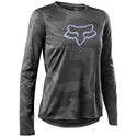 FOX 骑行衣 女式 女式骑行衣 Ranger TRU DRI LS Jersey [灰]