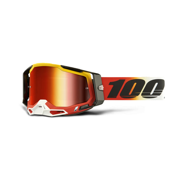 100% 风镜 Racecraft 2 Goggles Mirror Red