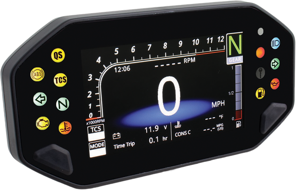 KOSO 仪表 RX-4 TFT MULTIFUNCTION METER 黑 YAM