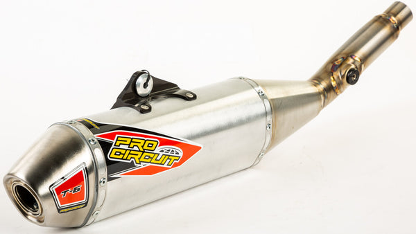 PRO CIRCUIT 排气管 T-6 STAINLESS SLIP-ON SILENCER KX450F '19