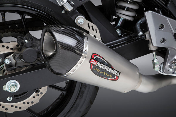 YOSHIMURA 排气管 EXHAUST RACE ALPHA-T FULL-SYS SS-SS-CF WORKS