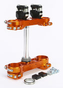 XTRIG 车把 ROCSTECH CLAMP SET 橙 KTM 22MM