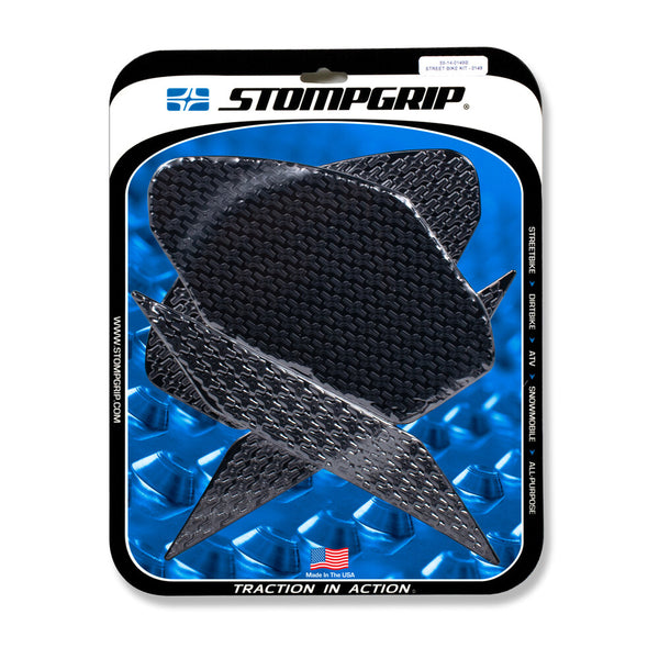 Stompgrip Kawasaki Tank Pad Kit Icon Black