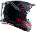 ALPINESTARS M8 头盔 Radium 2 Helmet Black/Neon Red