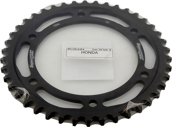 SUPERSPROX 后链轮 钢制 42T-530 黑 HON