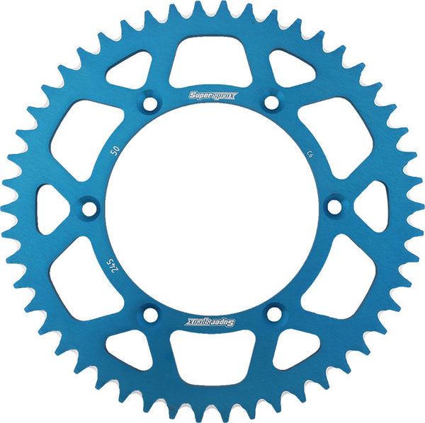 SUPERSPROX 链轮 REAR SPROCKET ALUMINUM 50T-520 BLU YAM